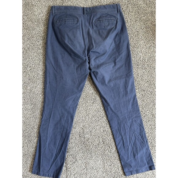 Bonobos Pants Men's 35x34  Blue Slim Fit Chino Flat Front Straight - Picture 3 of 7